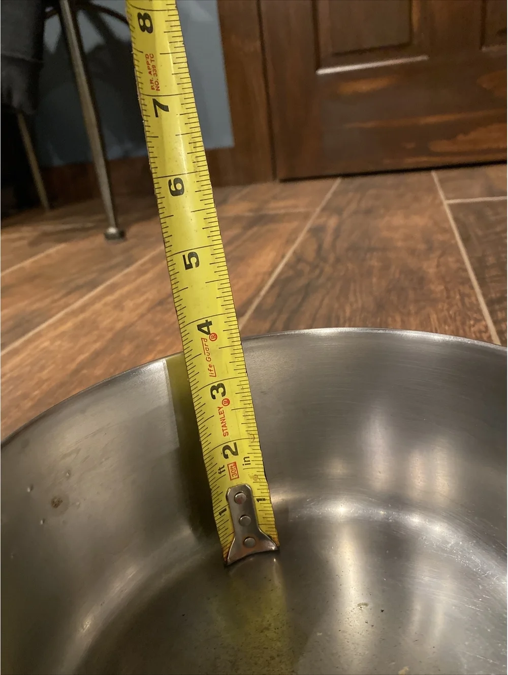 Vintage Revere Ware Stainless steel Saucepan Copper Clad Bottom No Lid